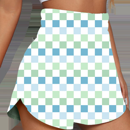 Wholesale/Custom Western style Summer High-Waisted Shorts (MOQ：100pcs per design)