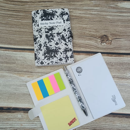 Wholesale/Custom Western style Sticky Note Pad (MOQ：500pcs per design)