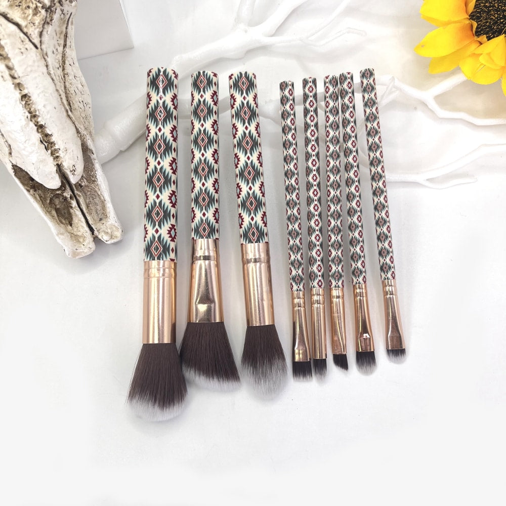 Wholesale/Custom Western style Makeup Brush  (MOQ: 100sets, per design)
