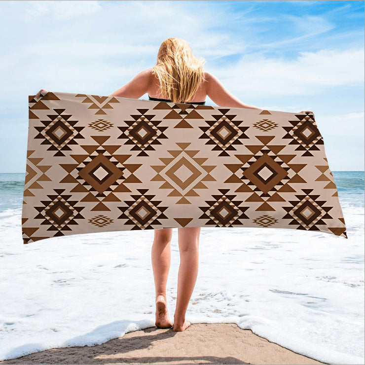 Wholesale Western Style Series Beach Towel Support Customization (MOQ:1pcs per design)