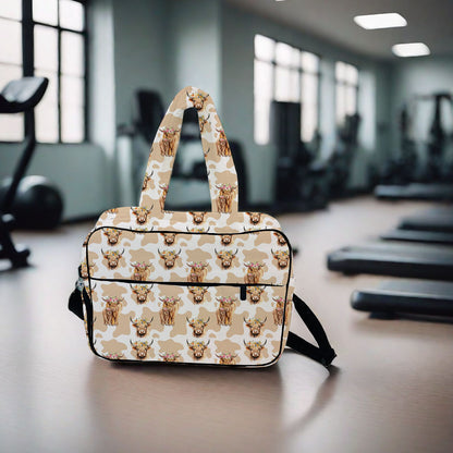 Wholesale/Custom Western style Tote Bag Cotton Gym Bags (MOQ:50pcs per design)