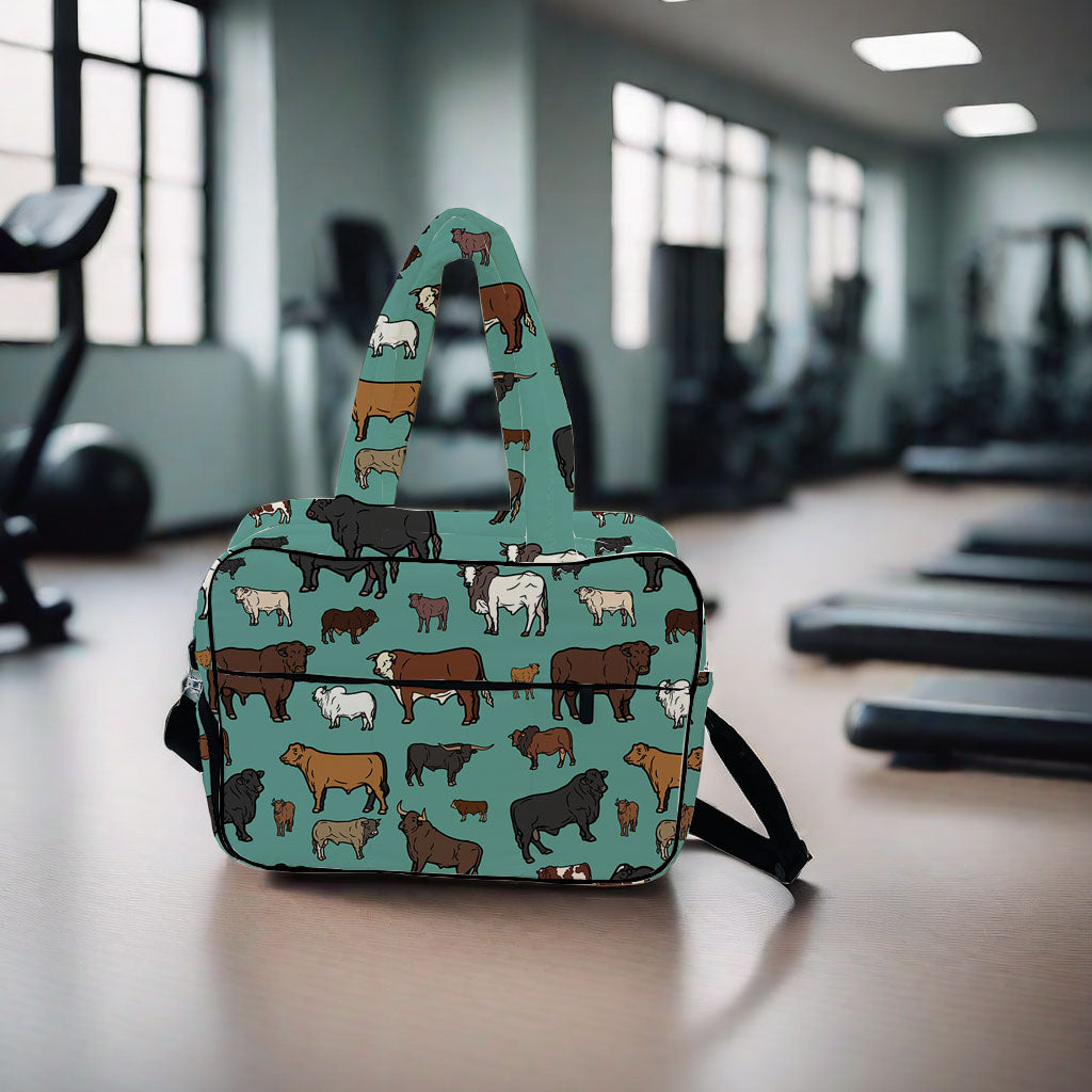 Wholesale/Custom Western style Tote Bag Cotton Gym Bags (MOQ:50pcs per design)