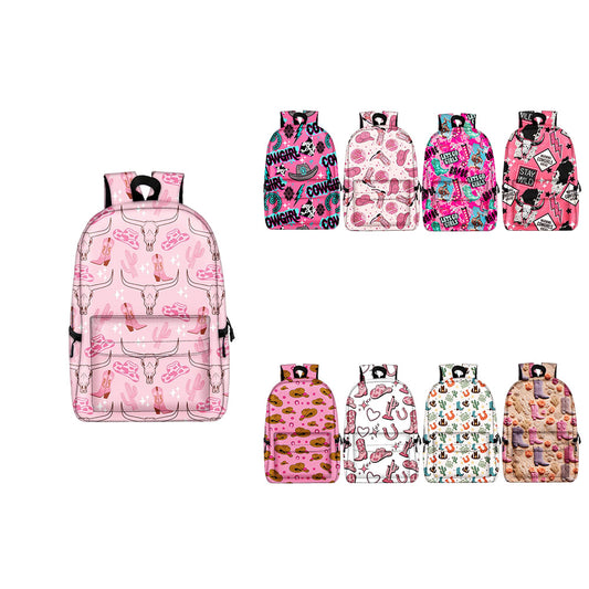 Wholesale Western Style Cowgirl Series Backpack Support Customization (MOQ:1pcs per design)