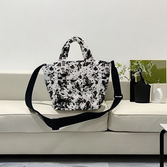 Wholesale/Custom Western style Puffer Tote Bag (MOQ：50pcs per design)